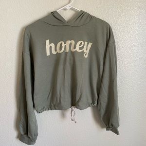 Fashion Nova Cropped Hoodie